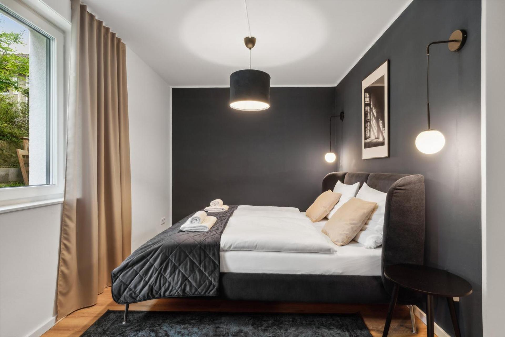 Deluxe Apartment In Bielefeld City Mit Parkplatz Und Terrasse Exteriör bild