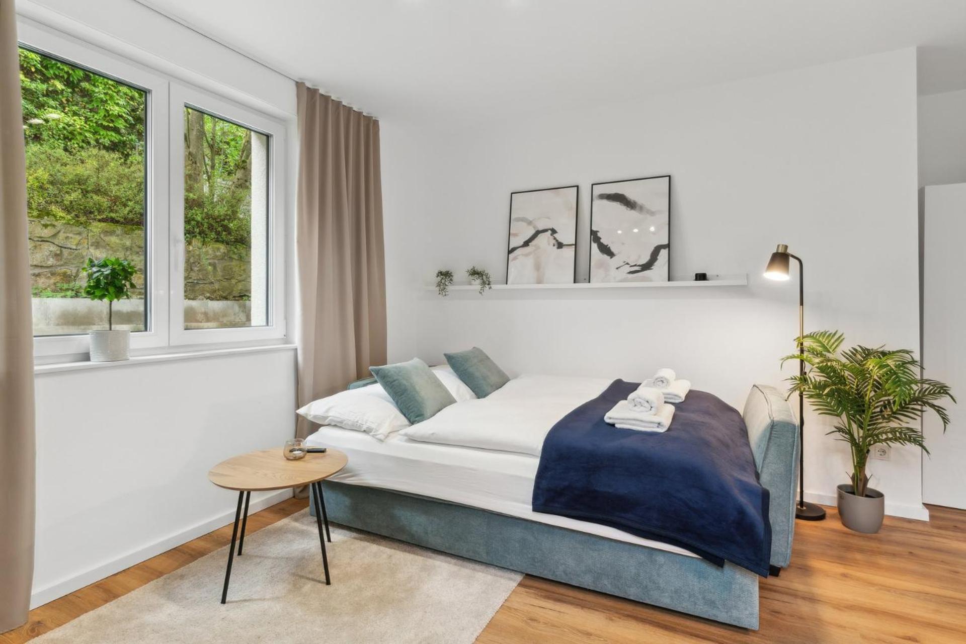 Deluxe Apartment In Bielefeld City Mit Parkplatz Und Terrasse Exteriör bild