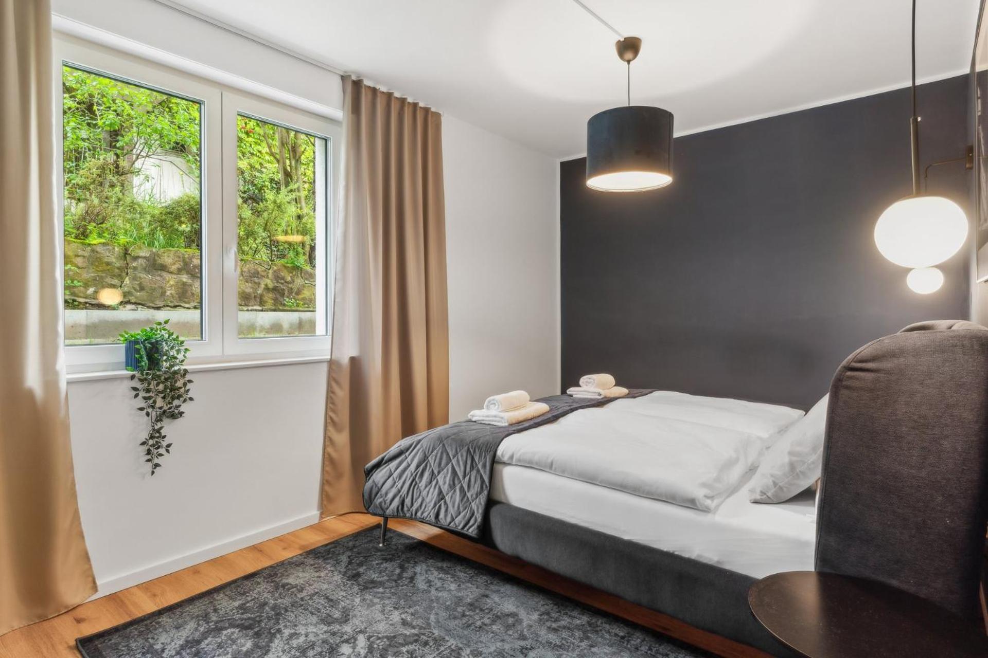 Deluxe Apartment In Bielefeld City Mit Parkplatz Und Terrasse Exteriör bild