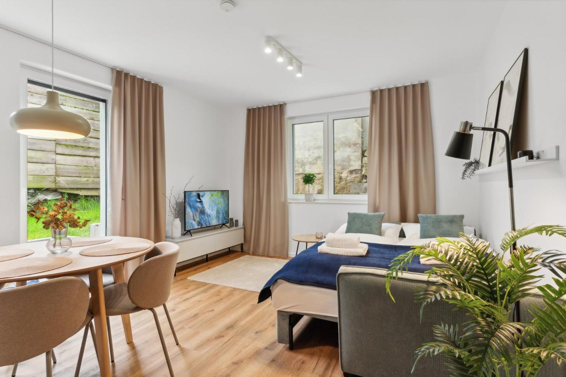 Deluxe Apartment In Bielefeld City Mit Parkplatz Und Terrasse Exteriör bild